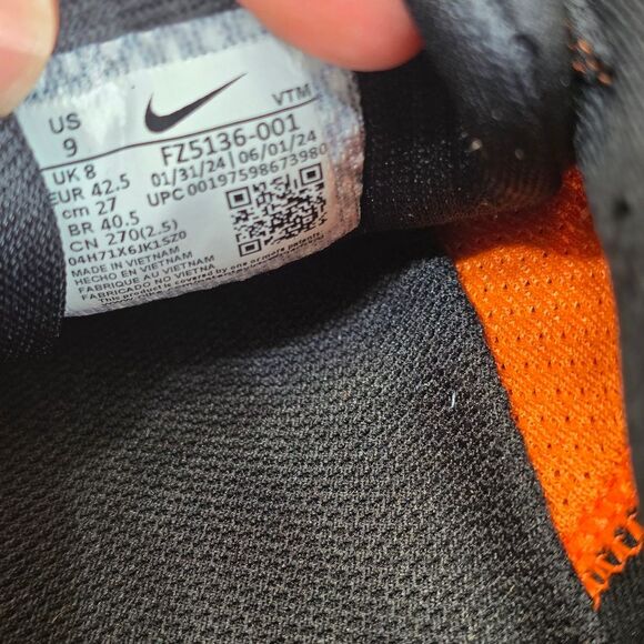 Nike Air Zoom Pegasus 41 OSU Oklahoma State Cowboys FZ5136-100 Men's Size 9 - Picture 15 of 16